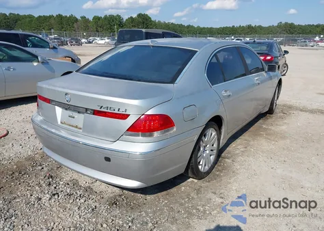 2003 BMW 745Li from USA, damaged, VIN WBAGN63403DR12770